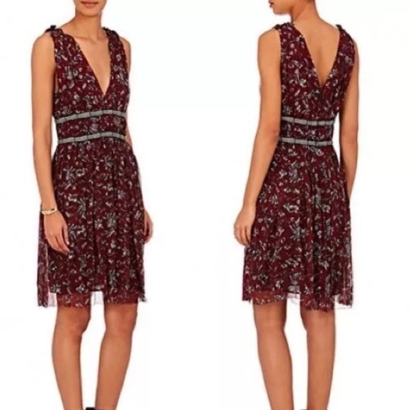 Isabel Marant Etoile Silk Balzon Dress - Picture 1 of 10